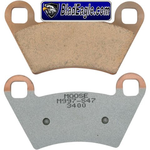 Moose rear brake pad set
